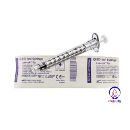 One-mil glass BD syringe