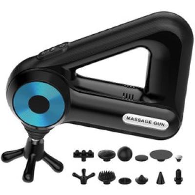 12-head triangular gun massager