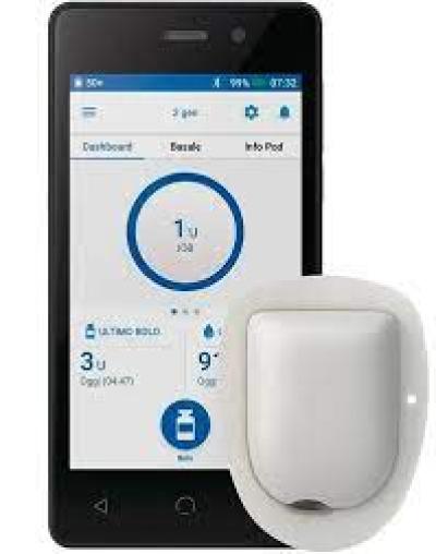 Omnipod 5 insulin pump controller